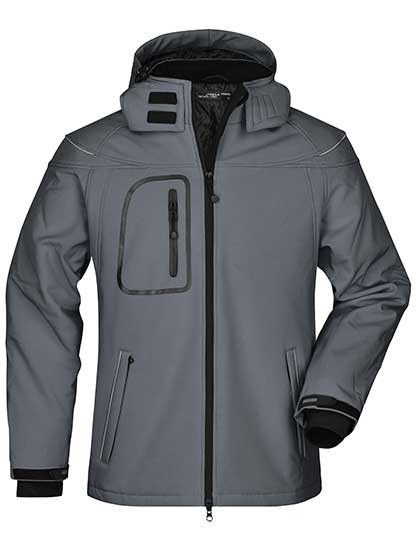 Daiber Men´s Winter Softshell Jacket Carbon