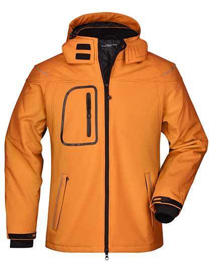 Daiber Men´s Winter Softshell Jacket Orange
