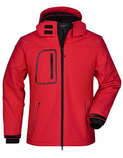 Daiber Men´s Winter Softshell Jacket Red