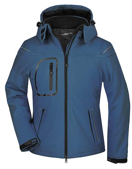 James&Nicholson Ladies´ Winter Softshell Jacket Navy
