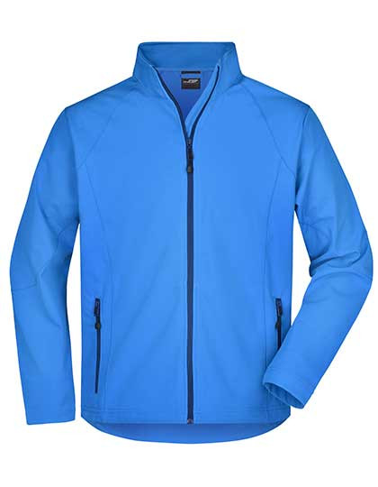 James&Nicholson Men´s Softshell Jacket Azur