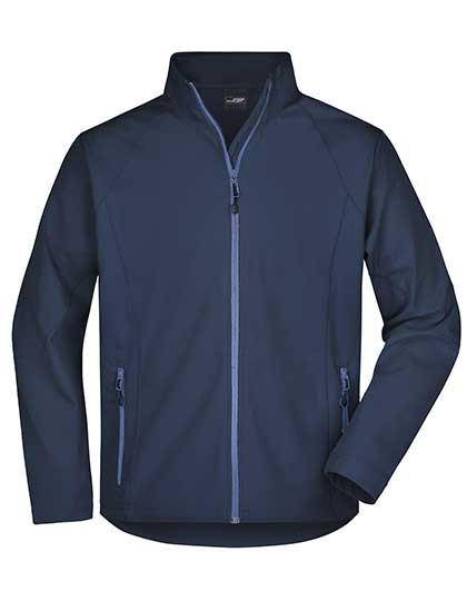 James&Nicholson Men´s Softshell Jacket Navy