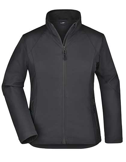 James&Nicholson Ladies´ Softshell Jacket Black