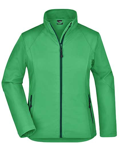 James&Nicholson Ladies´ Softshell Jacket Green