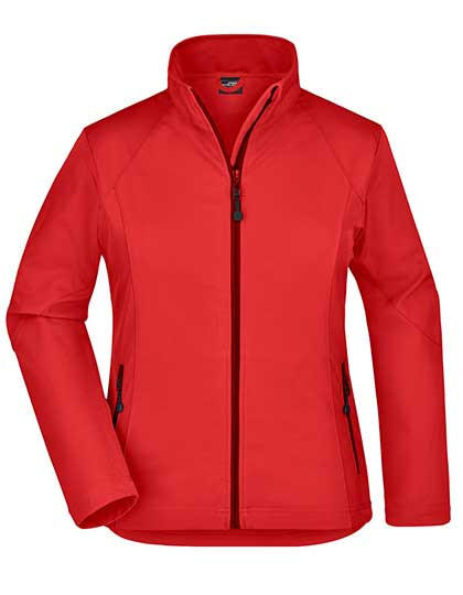 James&Nicholson Ladies´ Softshell Jacket Red