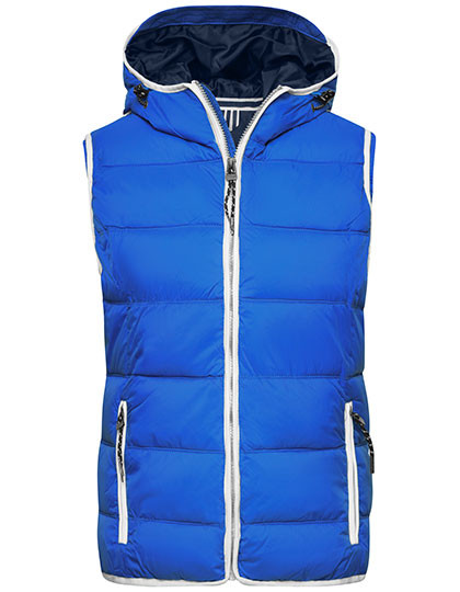 James&Nicholson Ladies´ Maritime Vest Nautic Blue