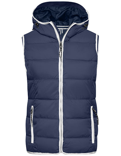 James&Nicholson Ladies´ Maritime Vest Navy