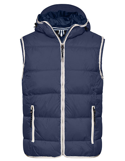James&Nicholson Men´s Maritime Vest Navy