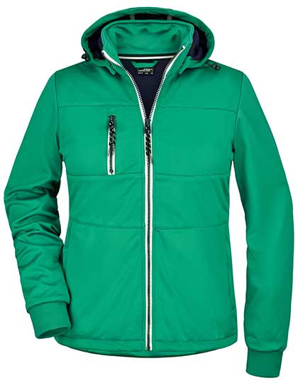 James&Nicholson Ladies´ Maritime Jacket Irish Green