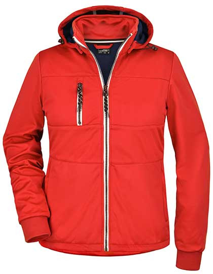 James&Nicholson Ladies´ Maritime Jacket Red