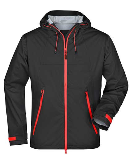 James&Nicholson Men´s Outdoor Jacket Black