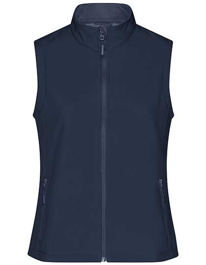 James&Nicholson Ladies´ Promo Softshell Vest Navy