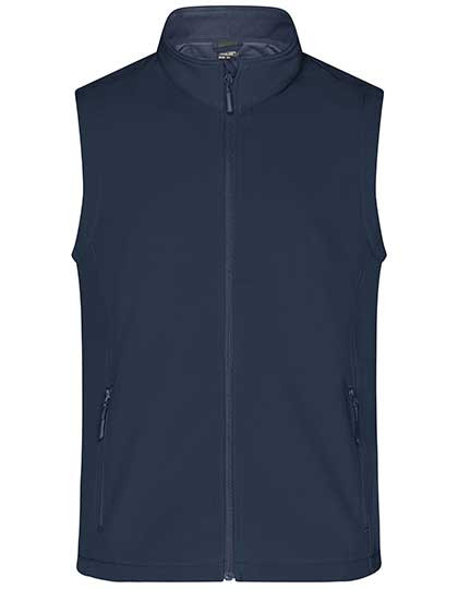 James&Nicholson Men´s Promo Softshell Vest Navy