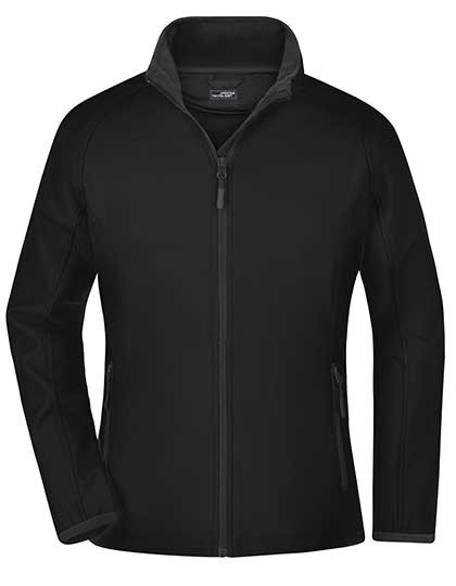 James&Nicholson Ladies´ Promo Softshell Jacket Black