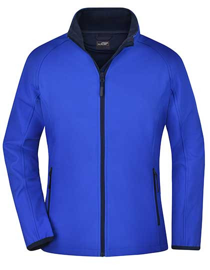 James&Nicholson Ladies´ Promo Softshell Jacket Nautic Blue