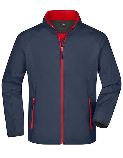 James&Nicholson Men´s Promo Softshell Jacket Iron Grey