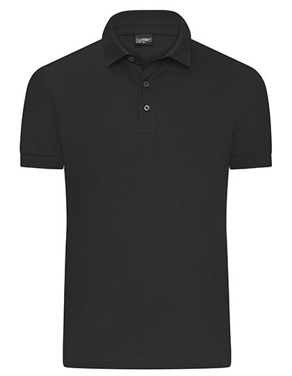 Daiber Men´s Mercerised Polo Black