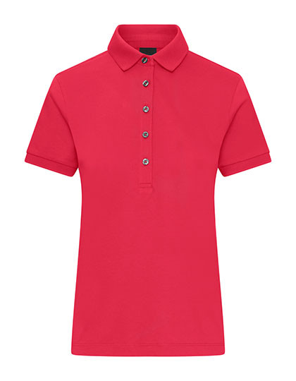 Daiber Ladies´ Mercerised Polo Light Red
