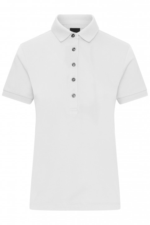 Daiber Ladies´ Mercerised Polo White