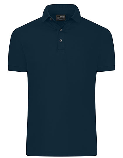 Daiber Men´s Mercerised Polo Slim Fit Navy