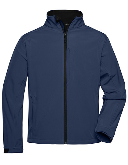 James&Nicholson Men´s Softshell Jacket Navy