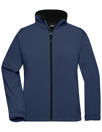 James&Nicholson Ladies´ Softshell Jacket Navy