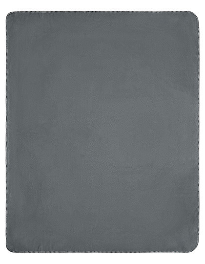 James&Nicholson Fleece Blanket Grey