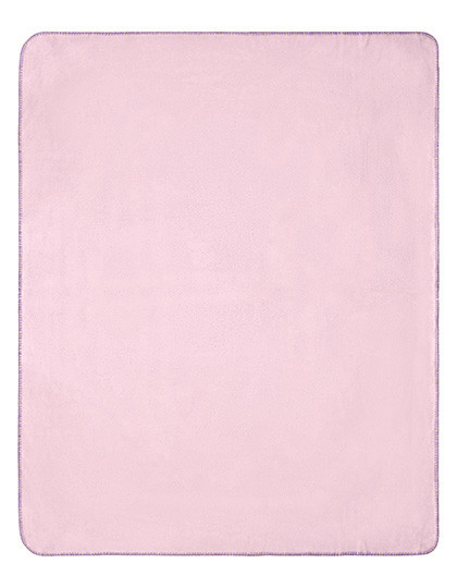 James&Nicholson Fleece Blanket Rose