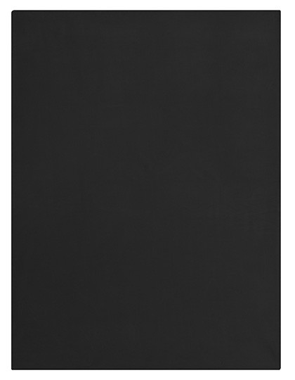James&Nicholson Fleece Blanket XXL Black