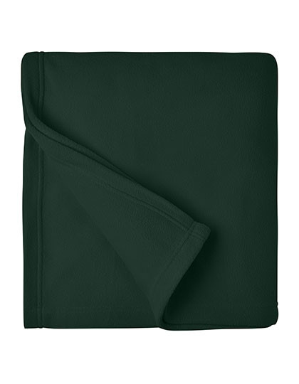 James&Nicholson Fleece Blanket XXL Dark Green
