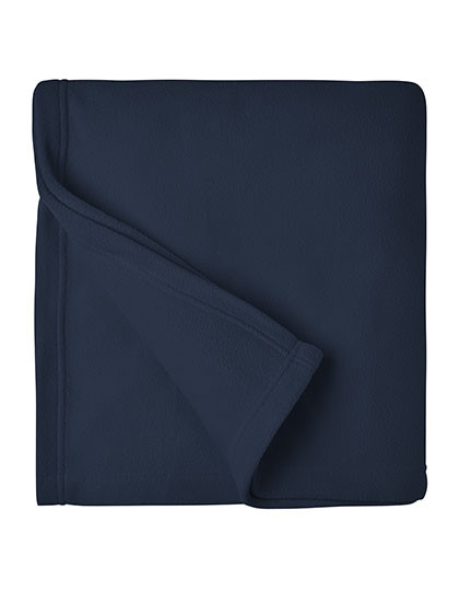 James&Nicholson Fleece Blanket XXL Navy