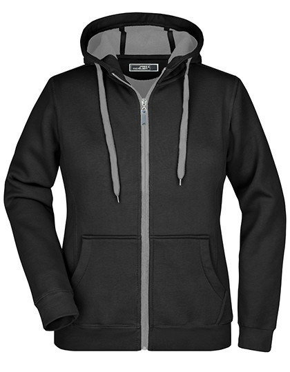James&Nicholson Ladies´ Doubleface Jacket Black
