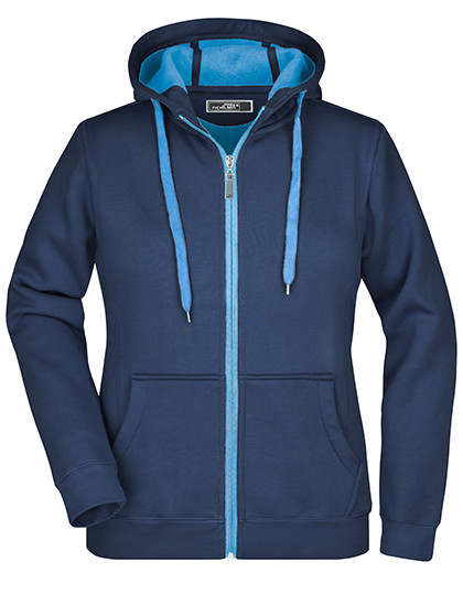 James&Nicholson Ladies´ Doubleface Jacket Navy