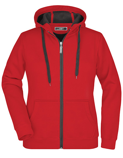 James&Nicholson Ladies´ Doubleface Jacket Red