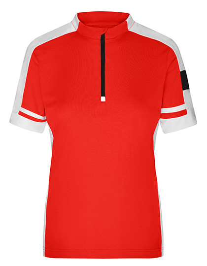 James+Nicholson Ladies´ Bike-T Half Zip
