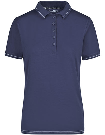 James&Nicholson Ladies´ Elastic Polo Navy