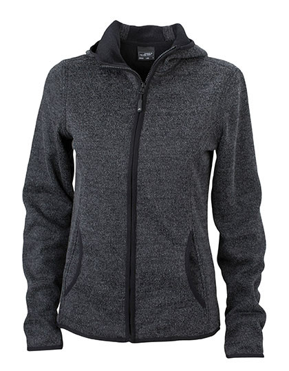 James&Nicholson Ladies´ Knitted Fleece Hoody