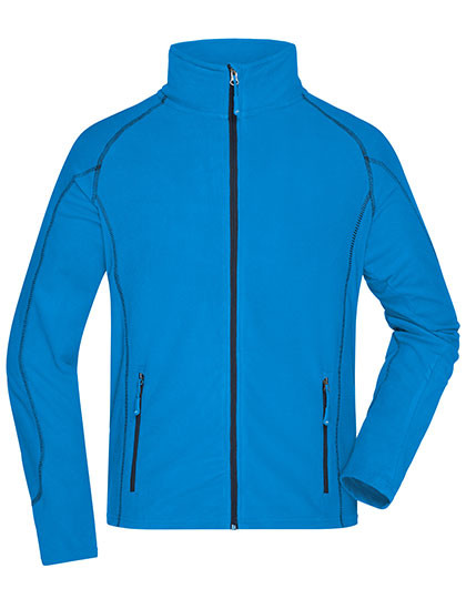 Daiber Men´s Structure Fleece Jacket Aqua