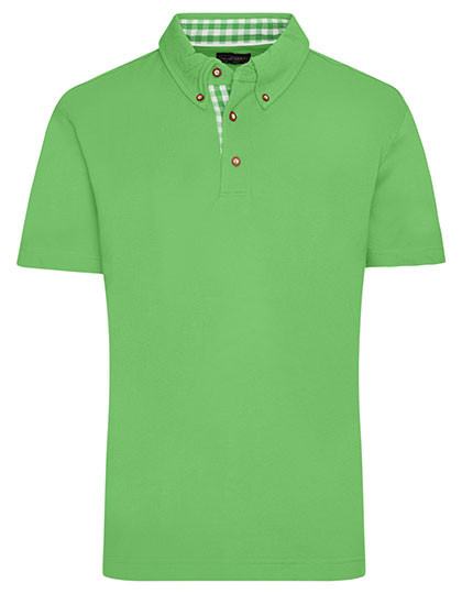 Daiber Men´s Traditional Polo Lime Green
