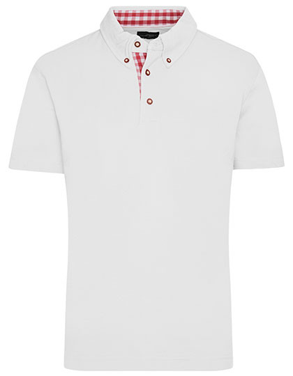 Daiber Men´s Traditional Polo White