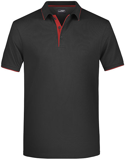 Daiber Men´s Polo Stripe Black