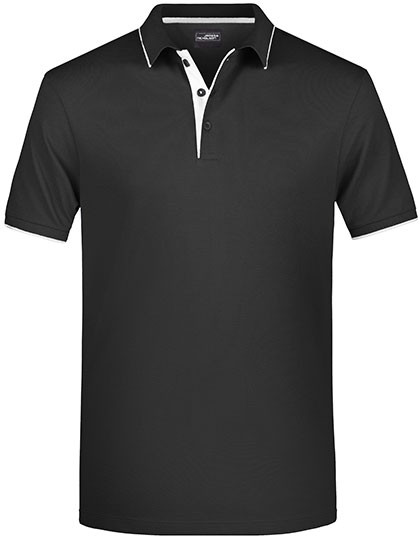 Daiber Men´s Polo Stripe Black