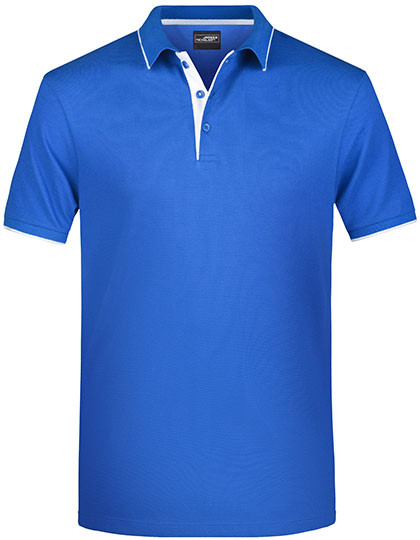 Daiber Men´s Polo Stripe Royal
