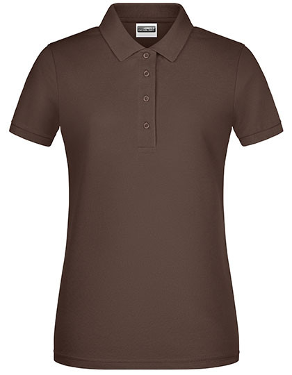 Daiber Ladies´ Basic Polo Brown