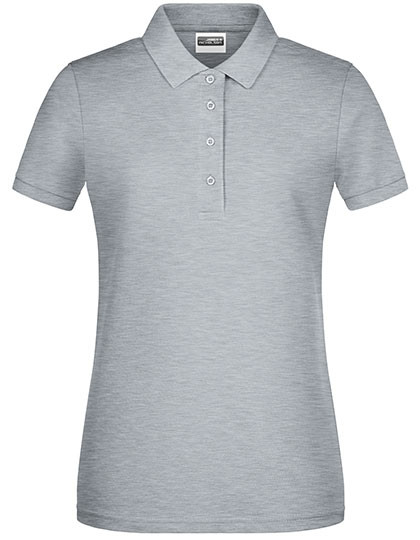 Daiber Ladies´ Basic Polo Grey Heather