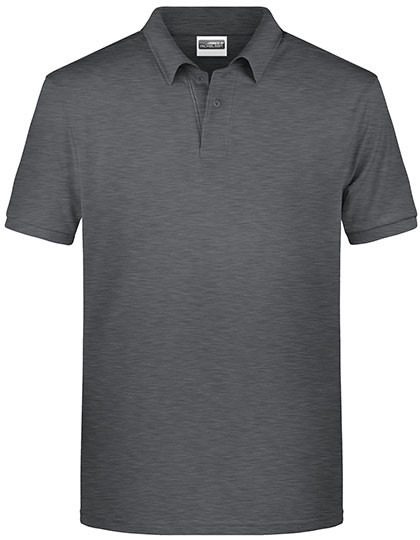 Daiber Men´s Basic Polo Black Heather