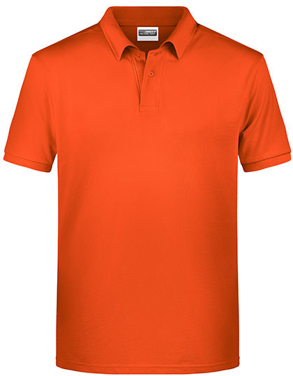 Daiber Men´s Basic Polo Dark Orange
