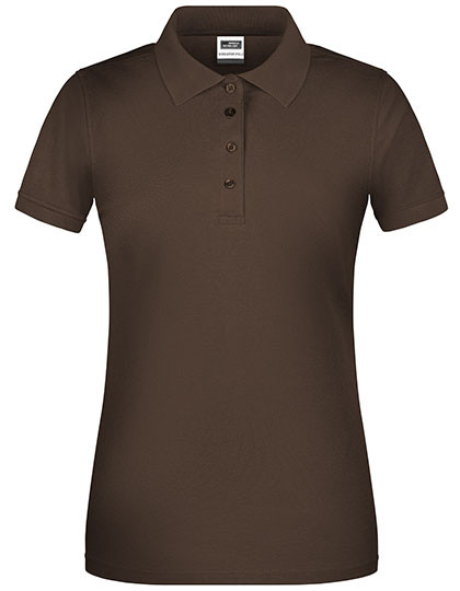 Daiber Ladies´ Bio Workwear Polo Brown