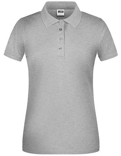 Daiber Ladies´ Bio Workwear Polo Grey Heather