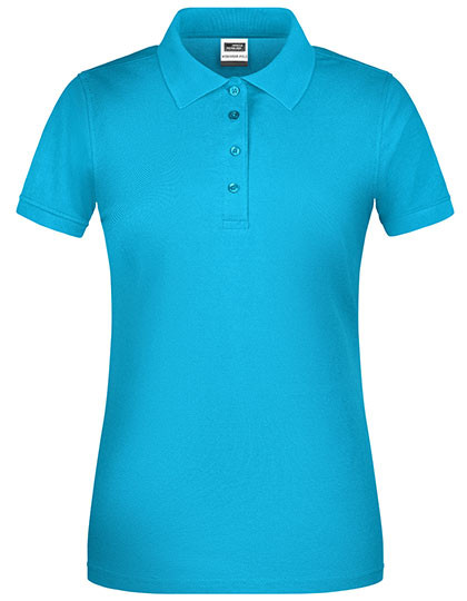 Daiber Ladies´ Bio Workwear Polo Turquoise